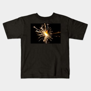 Sparkler in the dark Kids T-Shirt